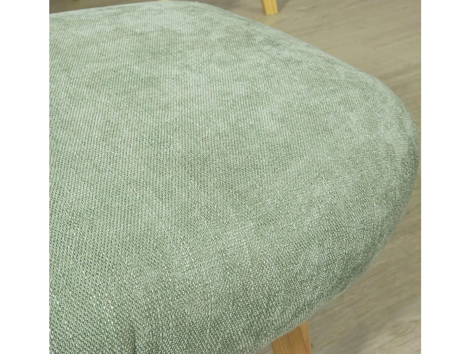 Poltrona|Sobuy Cadeirão com banco de pés em faia 67x73x76cm FST63-GR Verde
