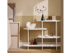 Sobuy Complexo de console, consola, Consola de entrada FSB89-W Branco
