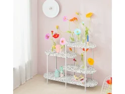 Sobuy Complexo de console, consola, Consola de entrada FSB89-W Branco