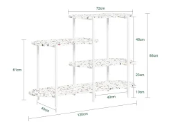 Sobuy Complexo de console, consola, Consola de entrada FSB89-W Branco