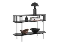 Sobuy Complexo de console, consola, Consola de entrada FSB90-SCH^ Consola