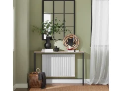 Consola*Sobuy Complexo de console, consola, Consola de entrada FSB19-XL-Z Natural claro