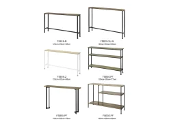 Sobuy Complexo de console, consola, Consola de entrada FSB50-PF^ Consola
