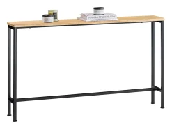 Consola*Sobuy Complexo de console, consola, Consola de entrada FSB19-L-E Castanho