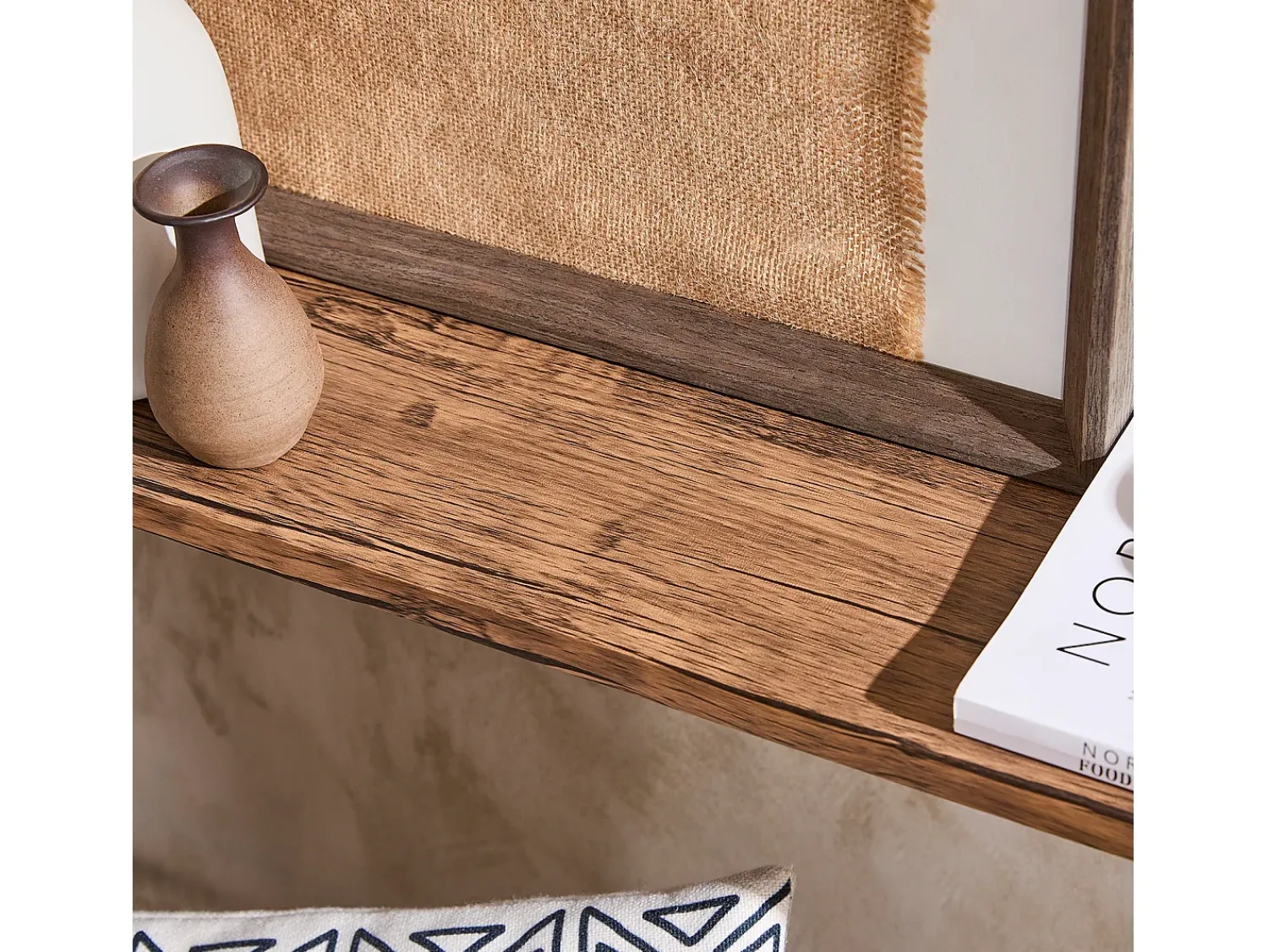 Consola|Sobuy Complexo de console, consola, Consola de entrada FSB19-N Natural claro