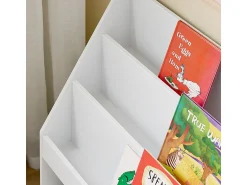 Sobuy Estante Infantil de Livros com 3 Prateleiras 100x29.8x80cm Minimalista KMB118-W^ Biblioteca