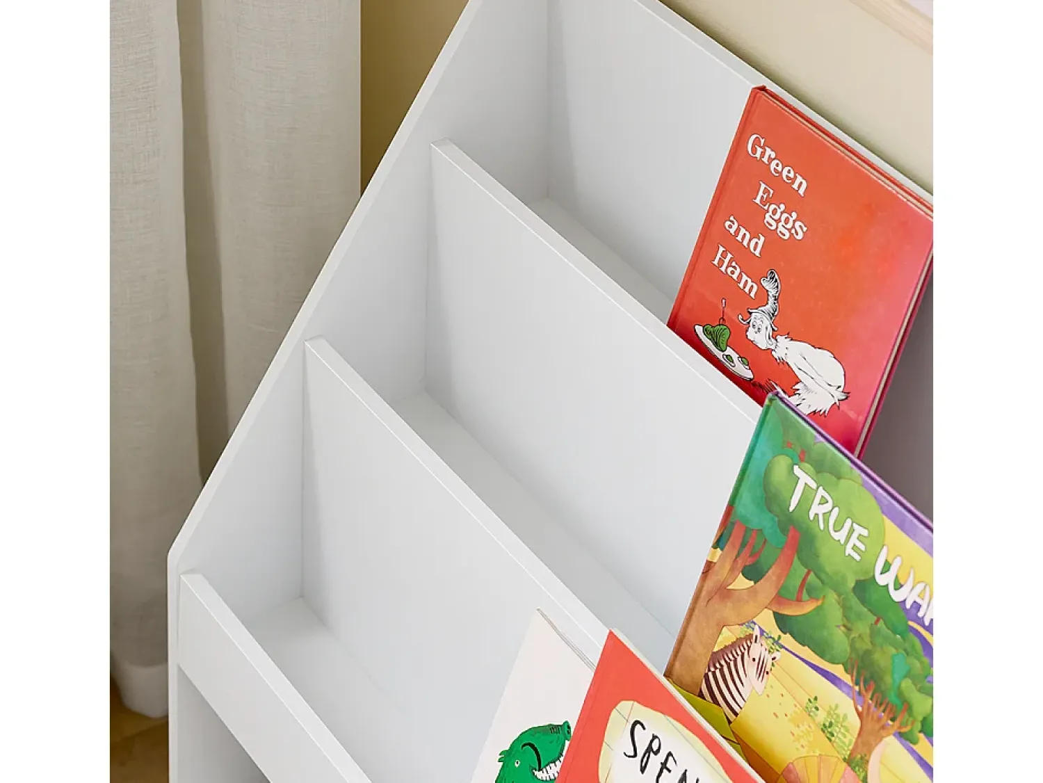 Sobuy Estante Infantil de Livros com 3 Prateleiras 100x29.8x80cm Minimalista KMB118-W^ Biblioteca