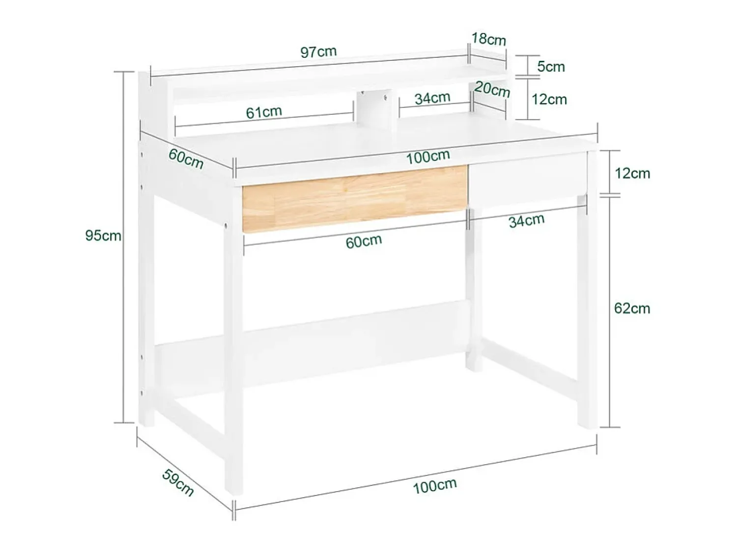 Online Sobuy , último andar da biblioteca, tronco de brinquedo infantil, Prateleiras de parede para quarto infantil, FWT106-W Branco