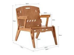 Hot Sobuy , mesa, Cadeiras dobráveis para uso interno, cadeiras dobráveis, HFST02-BR Castanho