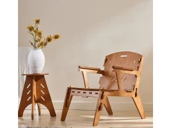 Hot Sobuy , mesa, Cadeiras dobráveis para uso interno, cadeiras dobráveis, HFST02-BR Castanho
