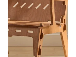 Hot Sobuy , mesa, Cadeiras dobráveis para uso interno, cadeiras dobráveis, HFST02-BR Castanho