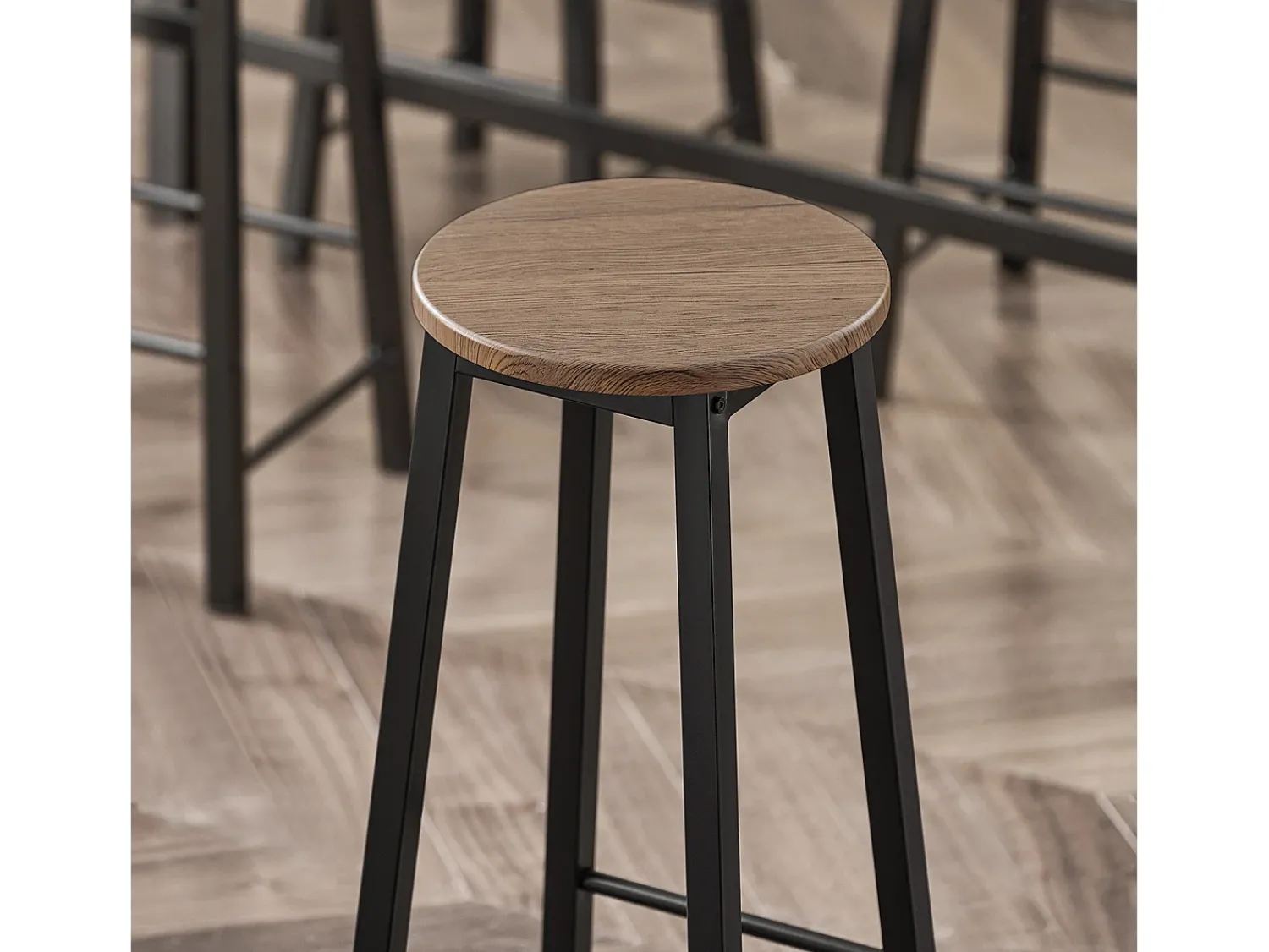 Best Sobuy mesa de cabeceira, mesa de café, mesa de café redonda FBT42-HG Cinzento