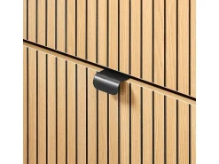 Hot Sobuy Sapateira fina economizadora de espaço com 2 portas rebatíveis para 8 pares de sapatos design moderno em mármore e madeira clara fixação anti-inclinação Preto