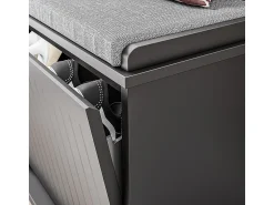 Móvel De Arrumação|Sapateira|Sobuy Sapateira Fino Madeira 8-10 Pares 158kg Carga Preta 100x26x46cm Preto