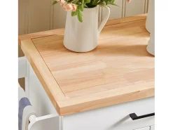 Móvel De Arrumação|Sobuy , sobremesas, sobremesa, rodinhas de cozinha, FKW119-WN Branco
