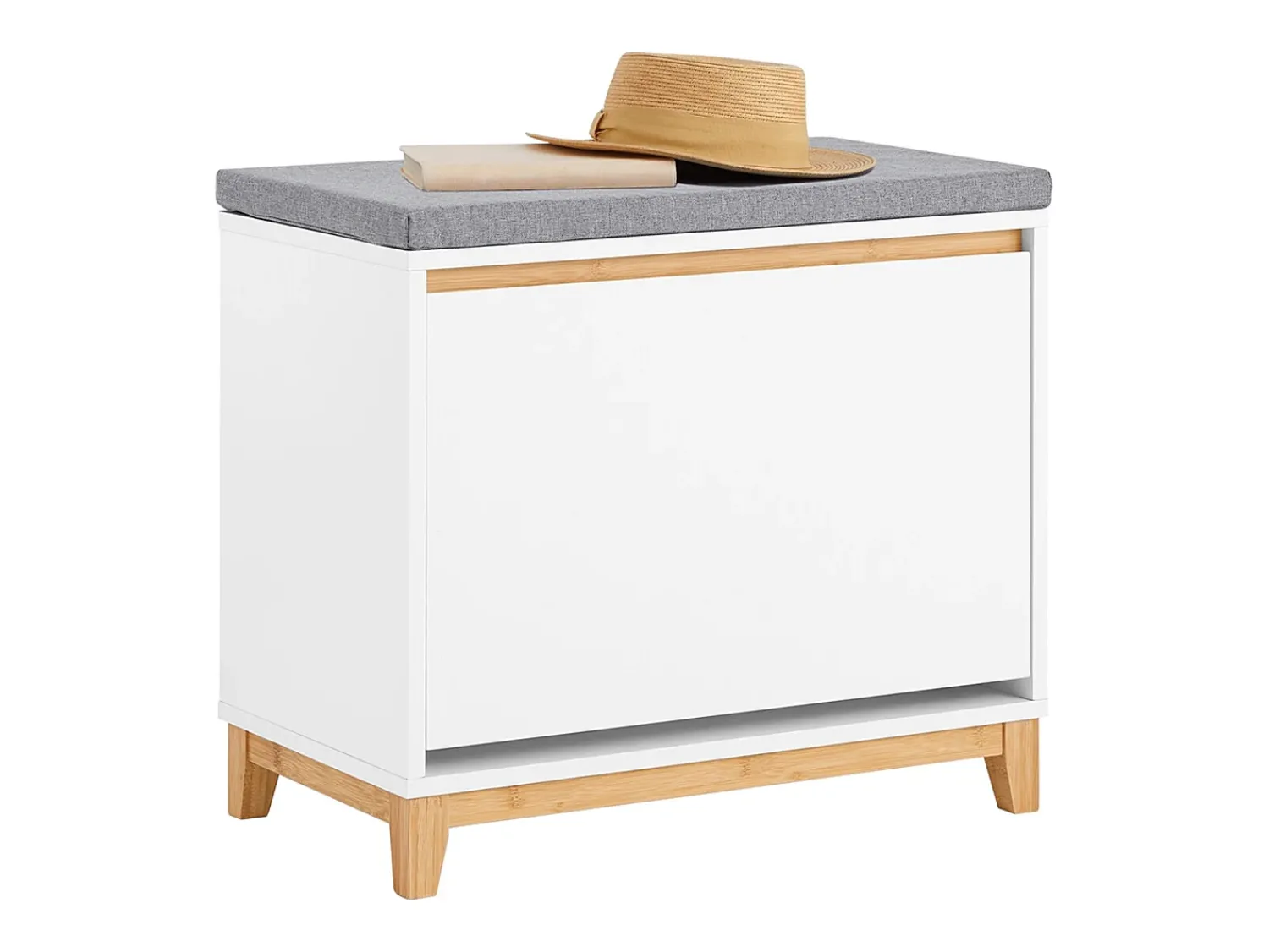 Móvel De Arrumação|Sapateira|Sobuy , suporte para sapatos de entrada, suporte para sapatos, prateleira de sapatos estreita, FSR190-WN Branco