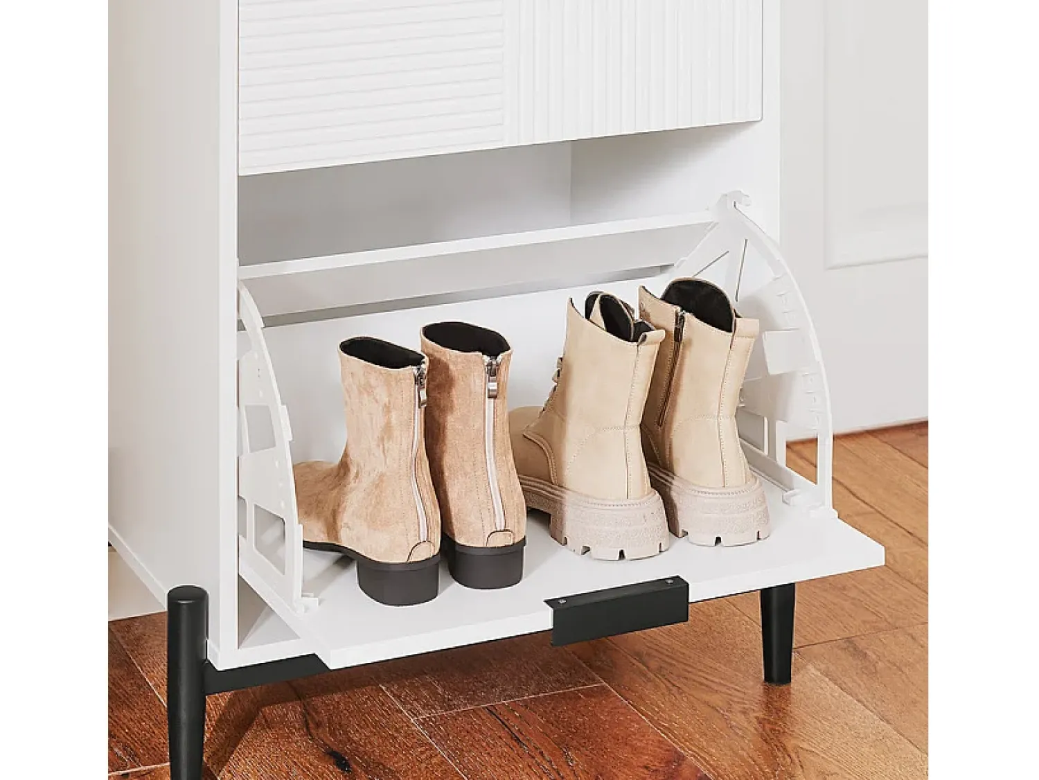 Sobuy , suporte para sapatos de entrada, suporte para sapatos, prateleira de sapatos estreita, FSB95-W^ Móvel De Arrumação|Sapateira