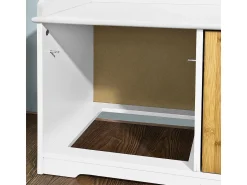 Móvel De Arrumação|Sapateira|Sobuy , Suporte para sapatos de entrada, suporte para sapatos, Prateleira de sapatos de entrada, FSR23-WN Branco