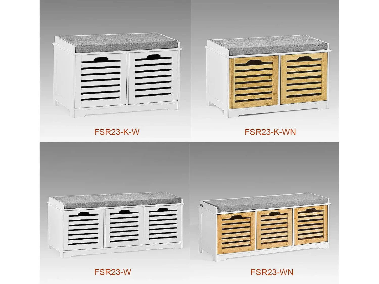 Móvel De Arrumação|Sapateira|Sobuy , Suporte para sapatos de entrada, suporte para sapatos, Prateleira de sapatos de entrada, FSR23-WN Branco
