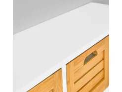 Cabide De Pé|Sobuy , suportes de parede, cabides de parede, Cabide de parede para casacos, FHK19-WN Branco