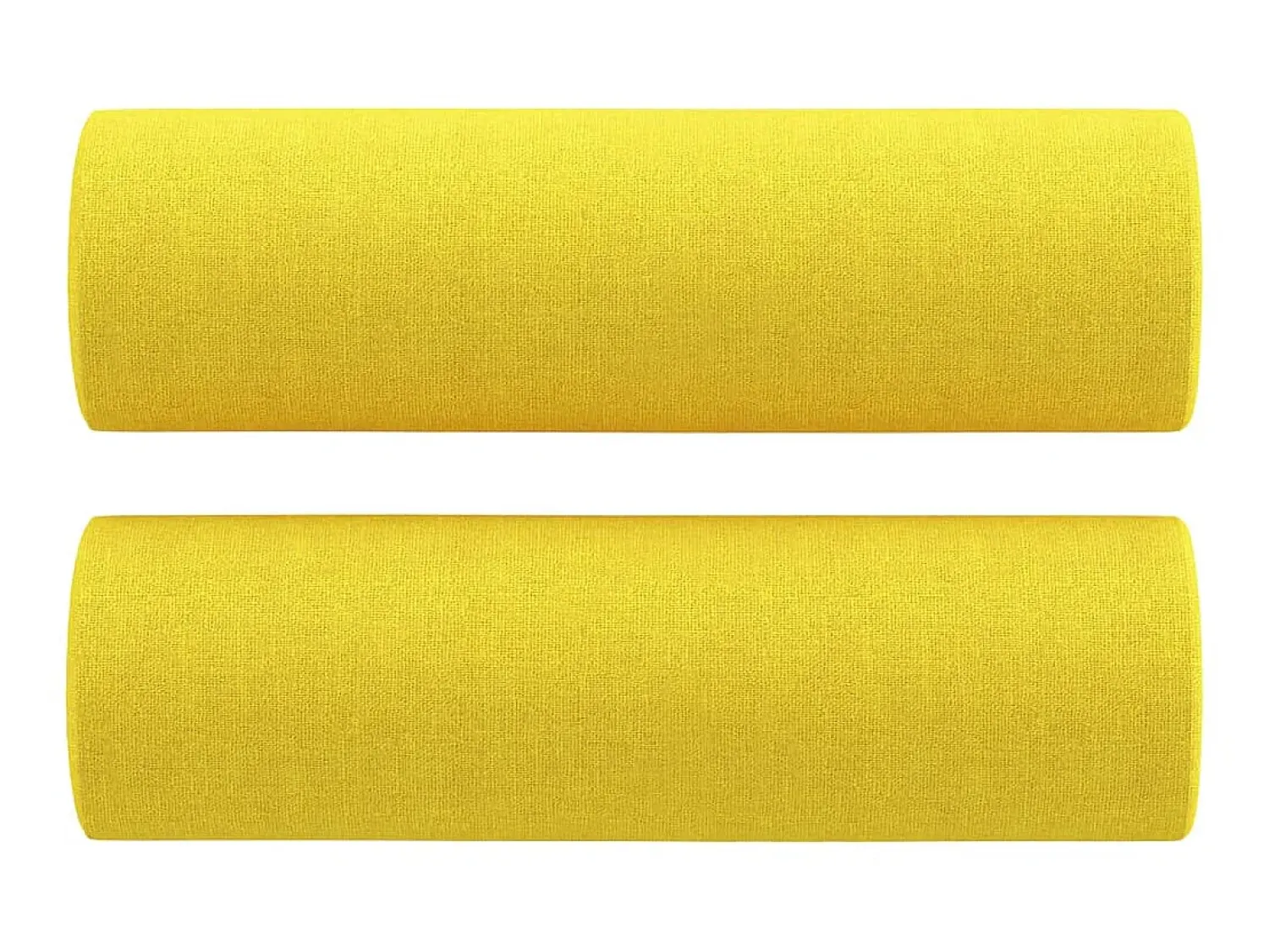 Sofá 2 lug. + almofadas decorativas 140 cm tecido -claro PT487712^ Sofá