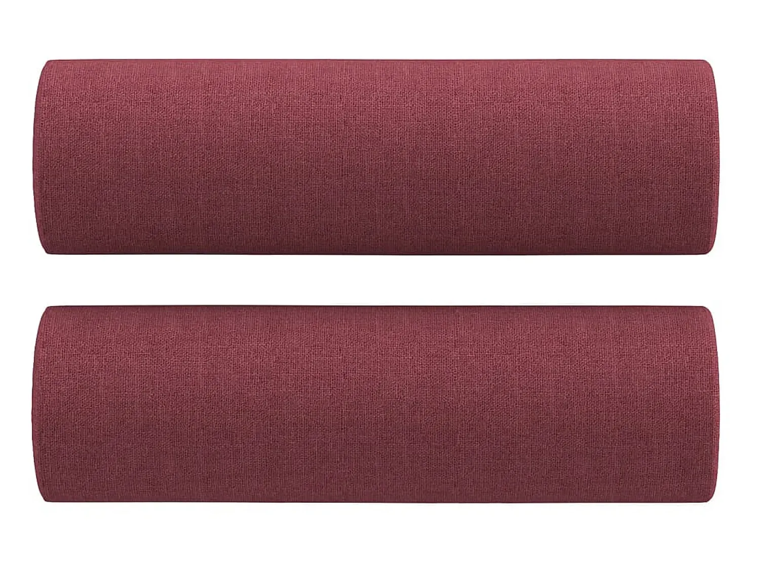 Sofá* Sofá 3 lug. + almofadas decorativas 180cm tecido tinto PT352114 Vermelho