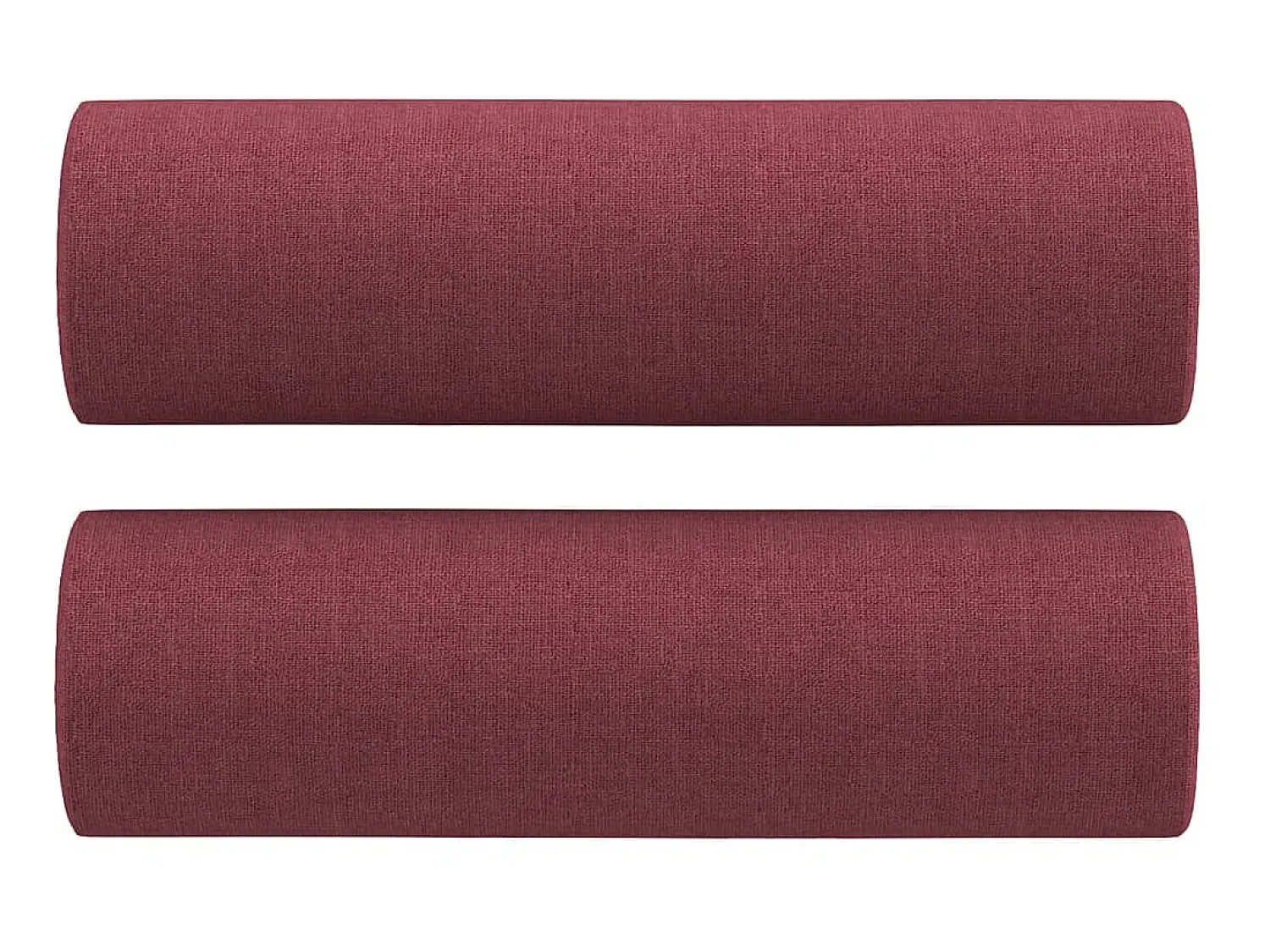 Sofá* Sofá 3 lug. + almofadas decorativas 180cm tecido tinto PT352114 Vermelho