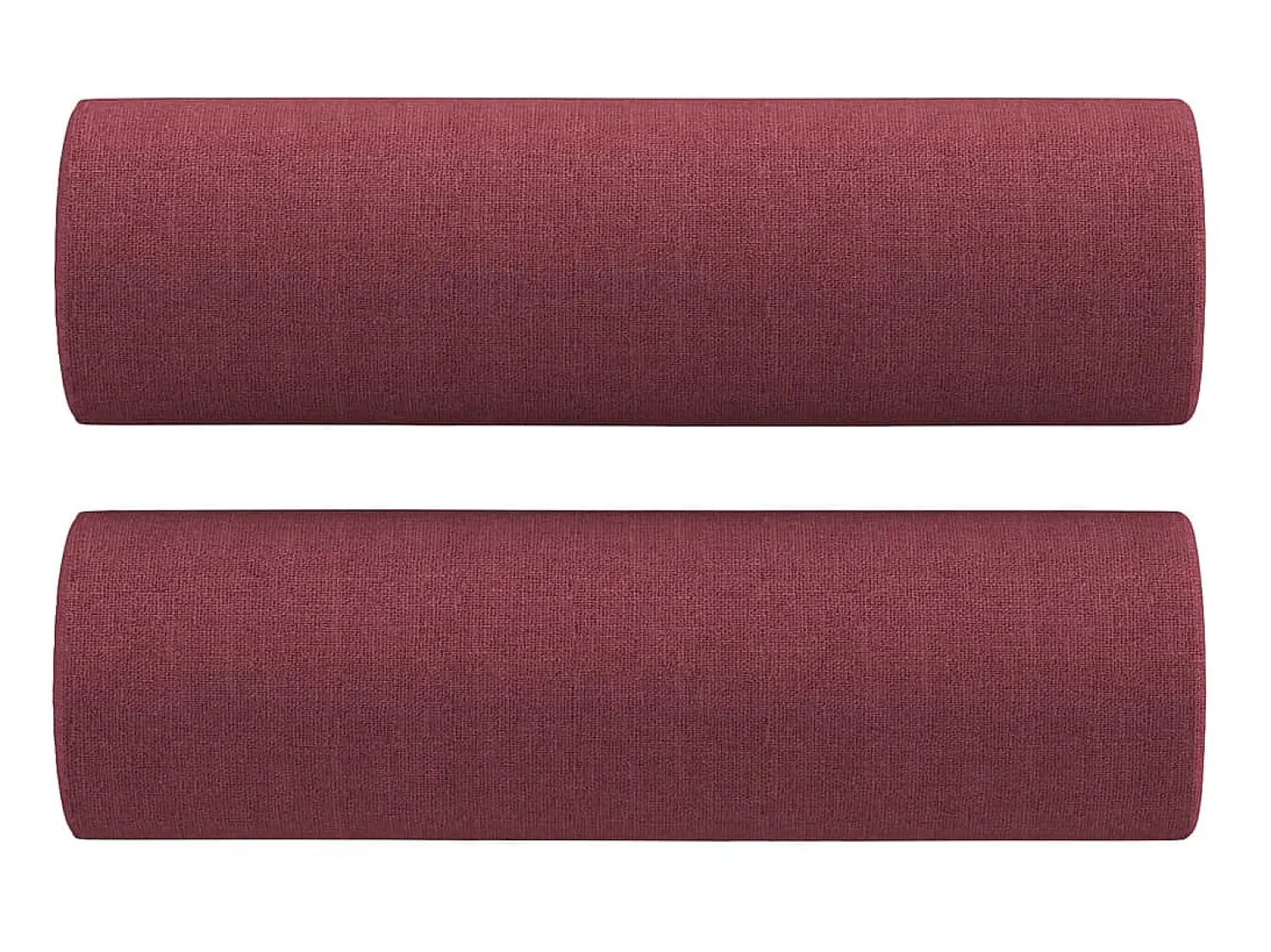 Sofá 3 lug. + almofadas decorativas 180cm tecido tinto PT902894^ Sofá