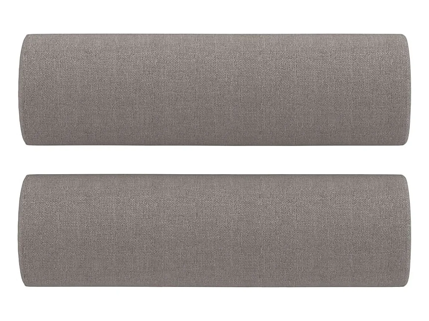 Sofá 2 lug. +almofadas decoração 140cm tecido cinza-acastanhado PT162834^ Sofá