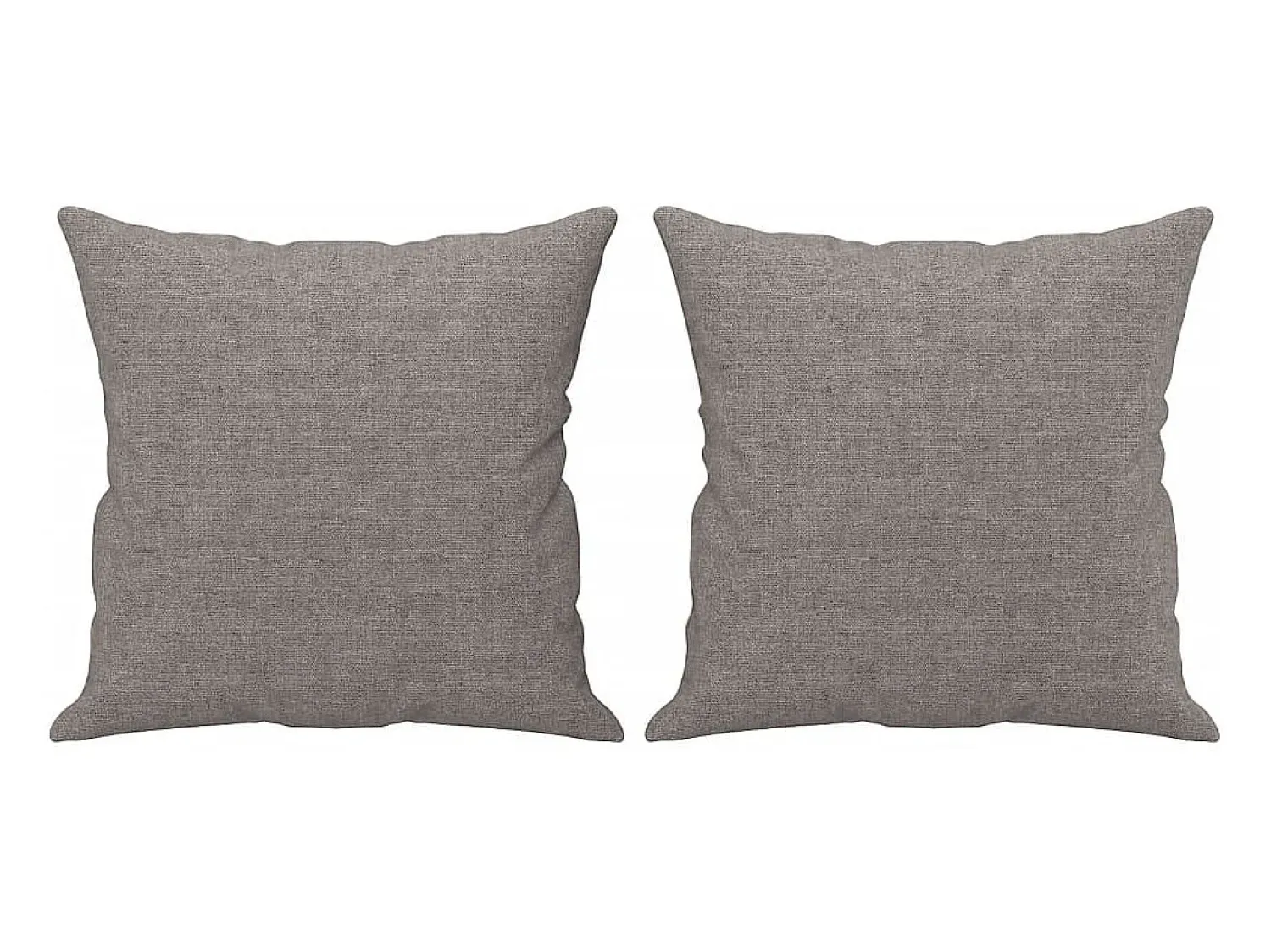 Sofá| Sofá 2 lug. +almofadas decoração 120cm tecido cinza-acastanhado PT170096 Taupe