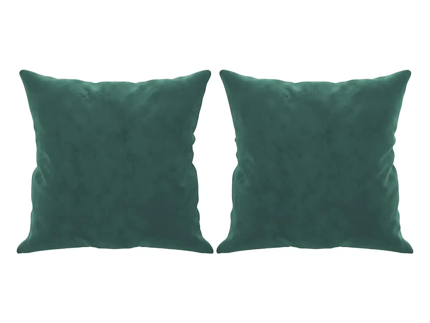 Sofá* Sofá 2 lug. c/ almofadas decorativas 140cm veludo -escuro PT931028 Verde