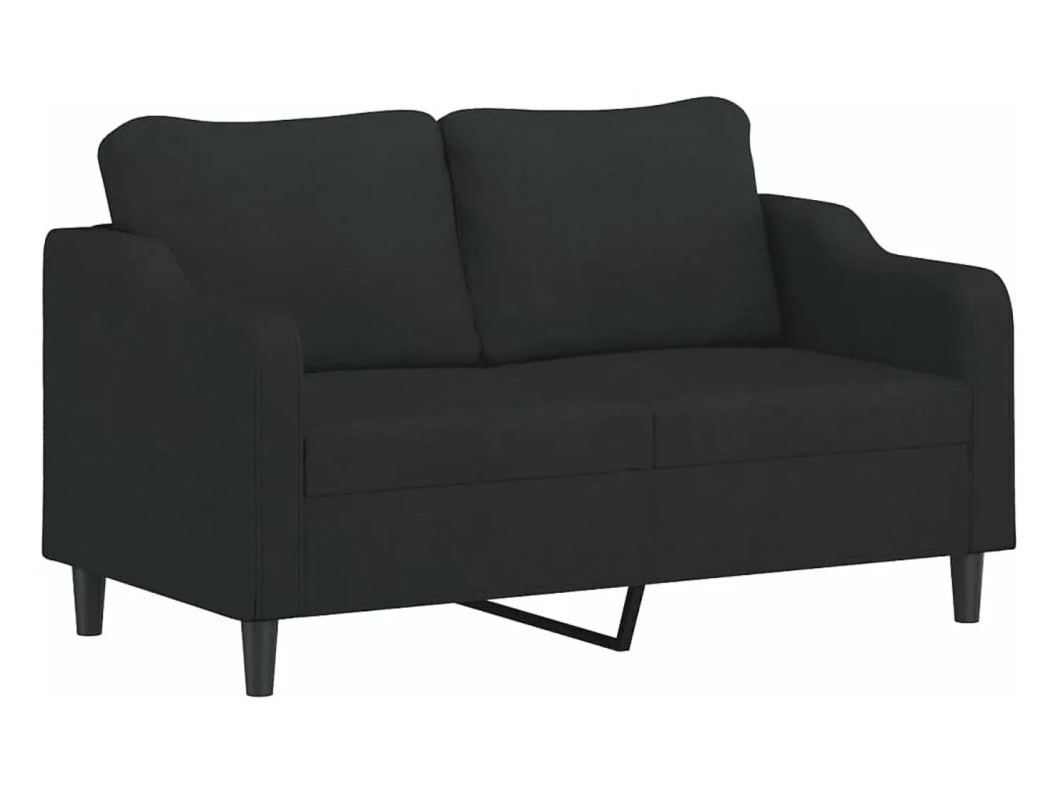 Sofá 2 lugares + almofadas decorativas 140 cm tecido PT944624^ Sofá