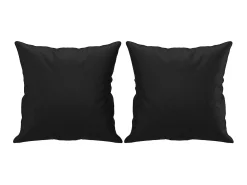 vidaxl Sofá 2 lugares + almofadas decoração 140 cm couro artif.^ Sofá