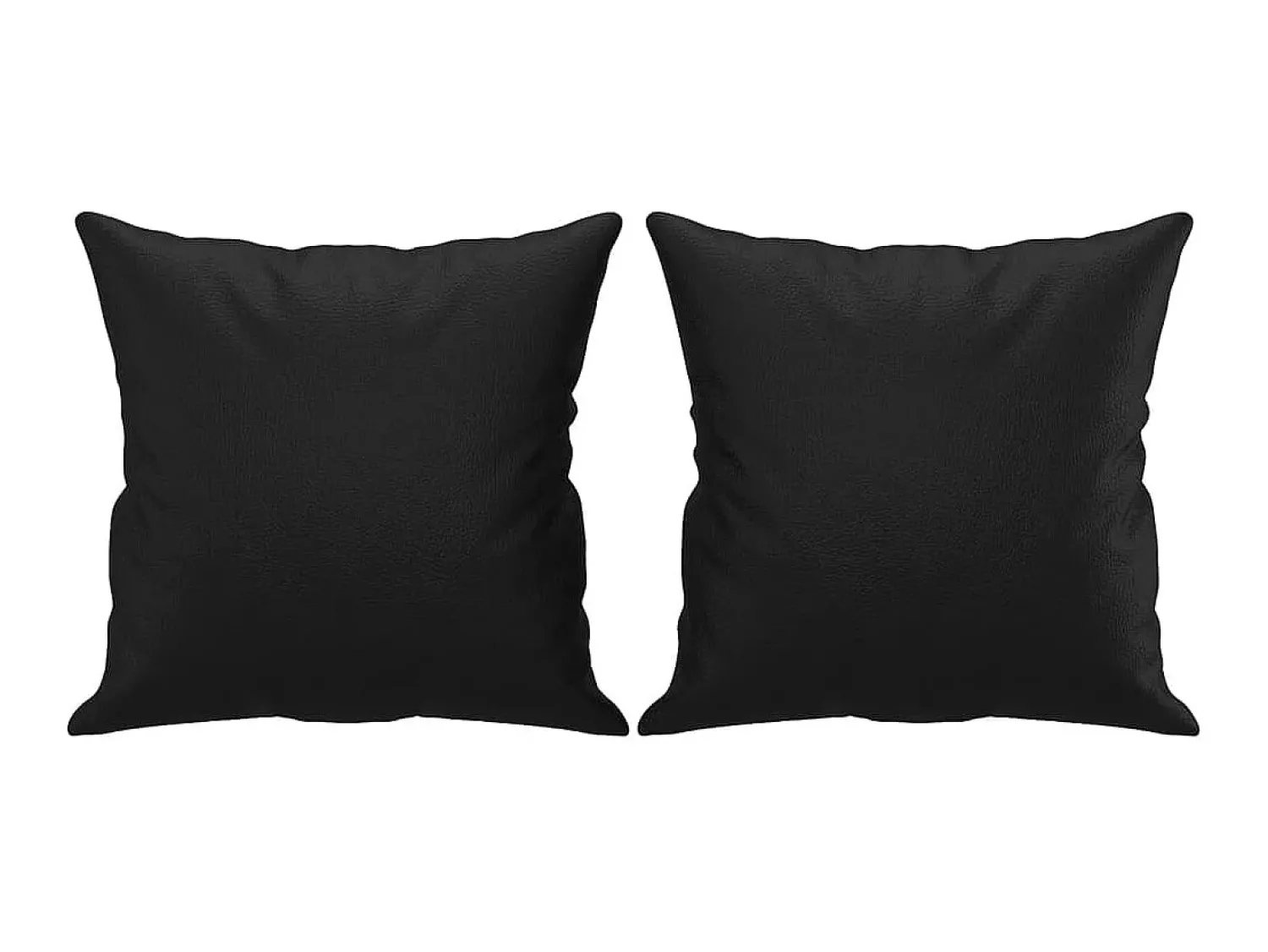 vidaxl Sofá 2 lugares + almofadas decoração 140 cm couro artif.^ Sofá