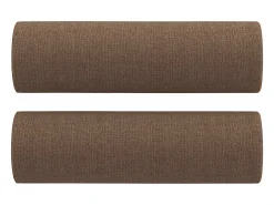 Sofá 3 lugares + almofadas decorativas 180 cm tecido PT821074^ Sofá