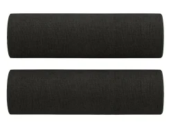 vidaxl Sofá 2 lugares + almofadas decorativas 140 cm tecido^ Sofá