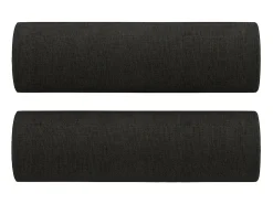 vidaxl Sofá 2 lugares + almofadas decorativas 140 cm tecido^ Sofá