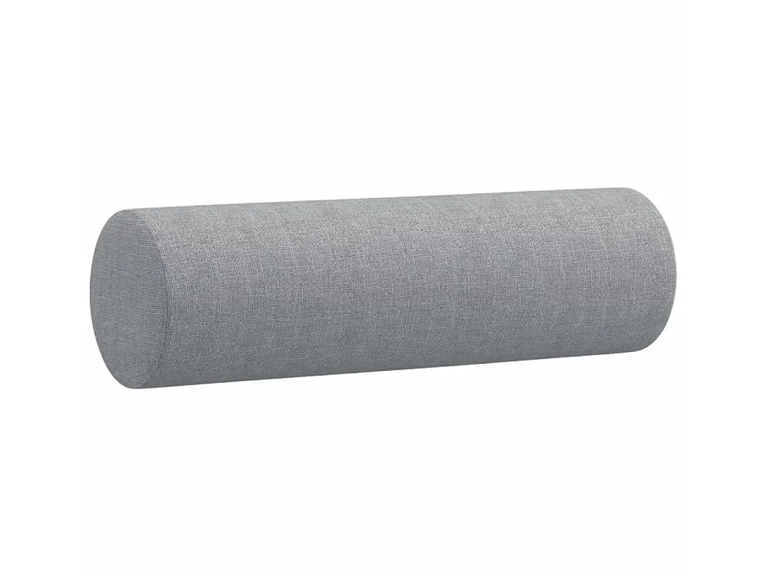 Sofá 2 lugares + almofadas decorativas 120cm tecido cinza-claro PT740532^ Sofá