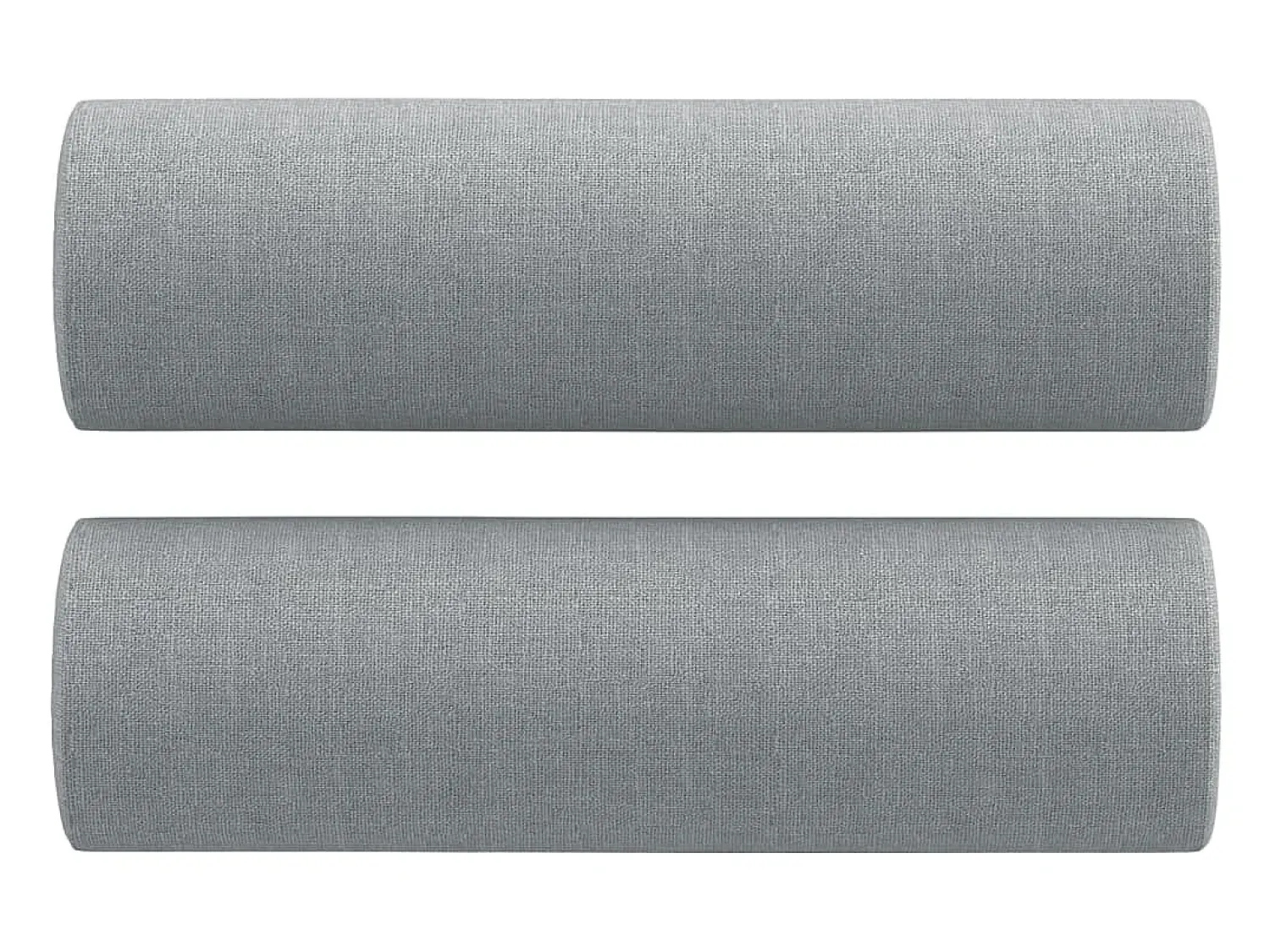 Sofá| Sofá 3 lugares + almofadas decorativas 180cm tecido cinza-claro PT676777 Cinzento