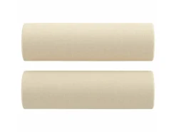 Sofá 2 lugares + almofadas decorativas 120 cm tecido cor PT385458^ Sofá