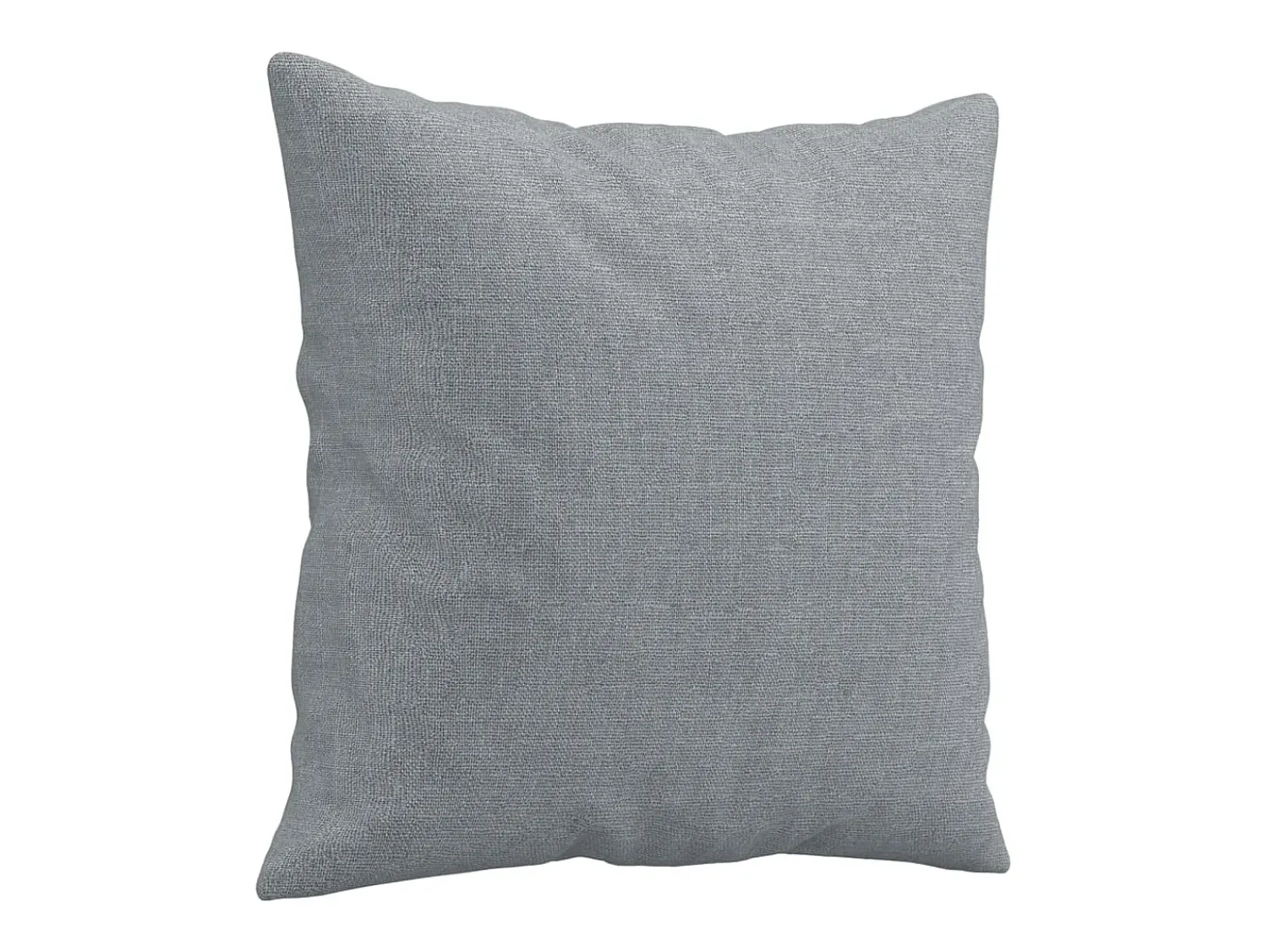 Sofá|vidaxl Sofá 3 lugares + almofadas decorativas 180cm tecido cinza-claro Cinzento