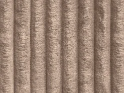 Sofá|Vente-unique Sofá 4 lugares assento profundo em veludo canelado grosso cor CALAZO Taupe