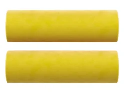 Sofá| Sofá 2 lugares c/ almofadas decorativas 120 cm veludo PT849242 Amarelo