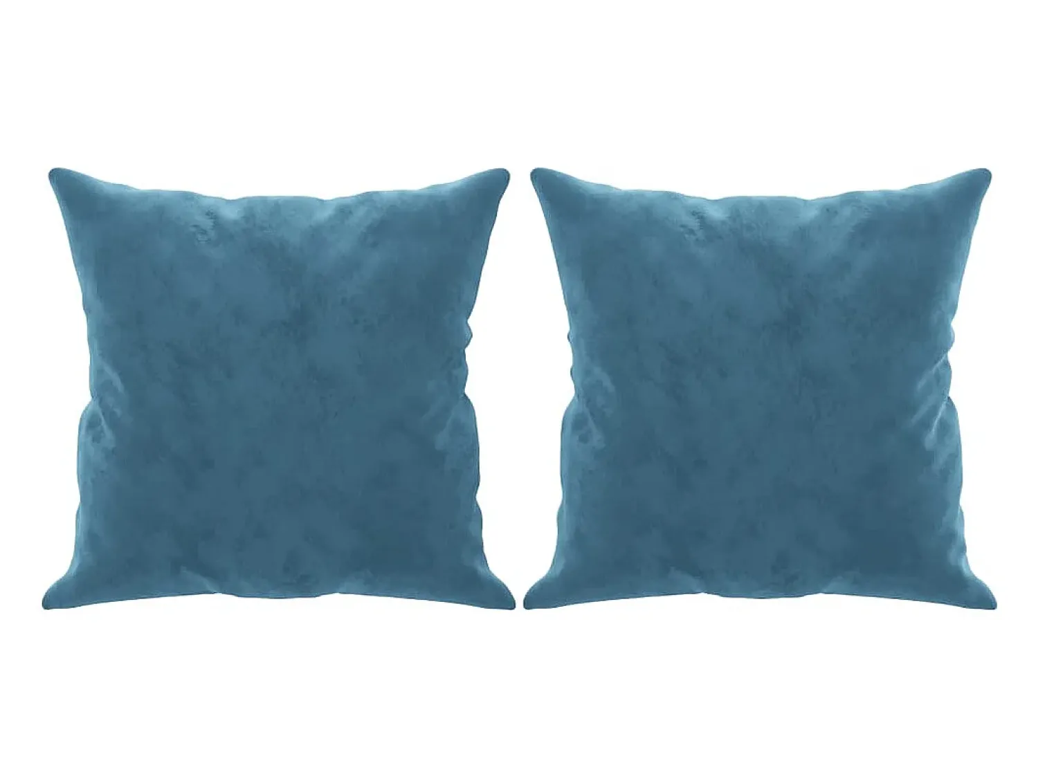 Sofá* Sofá 2 lugares c/ almofadas decorativas 120 cm veludo PT144535 Azul