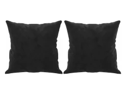 Sofá 2 lugares c/ almofadas decorativas 120 cm veludo PT748421^ Sofá