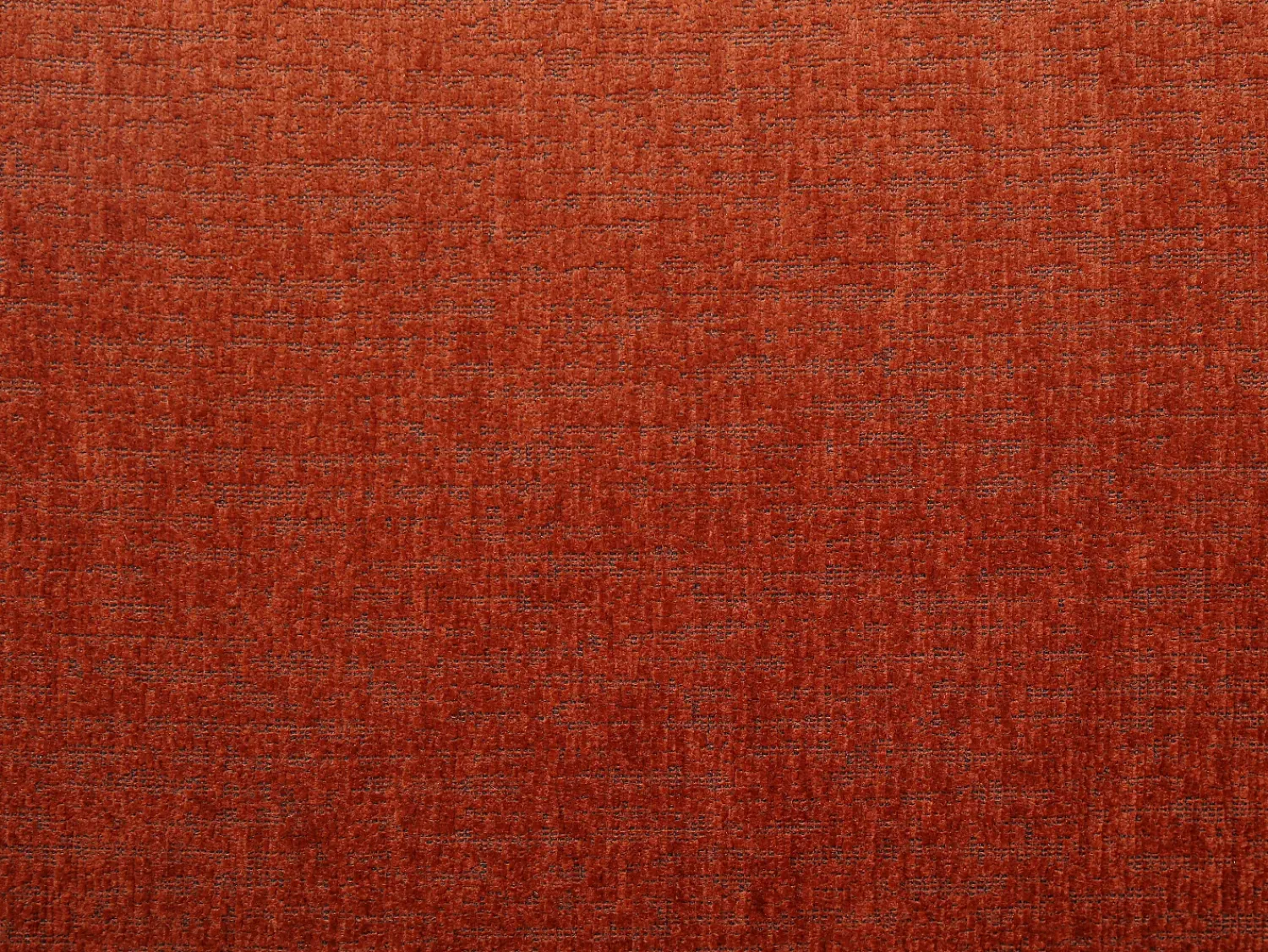 Sofá*Vente-unique Sofá 3 lugares conversível clic-clac em tecido chenille terracotta LOMARIO Terracota