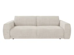 Maison Céphy Sofá 4 lugares conversível expresso em tecido chenille 160 cm colchão 13 cm VOMERA^ Sofá