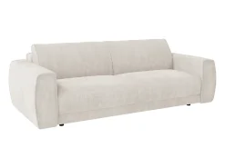 Maison Céphy Sofá 4 lugares conversível expresso em tecido chenille 160 cm colchão 13 cm VOMERA^ Sofá