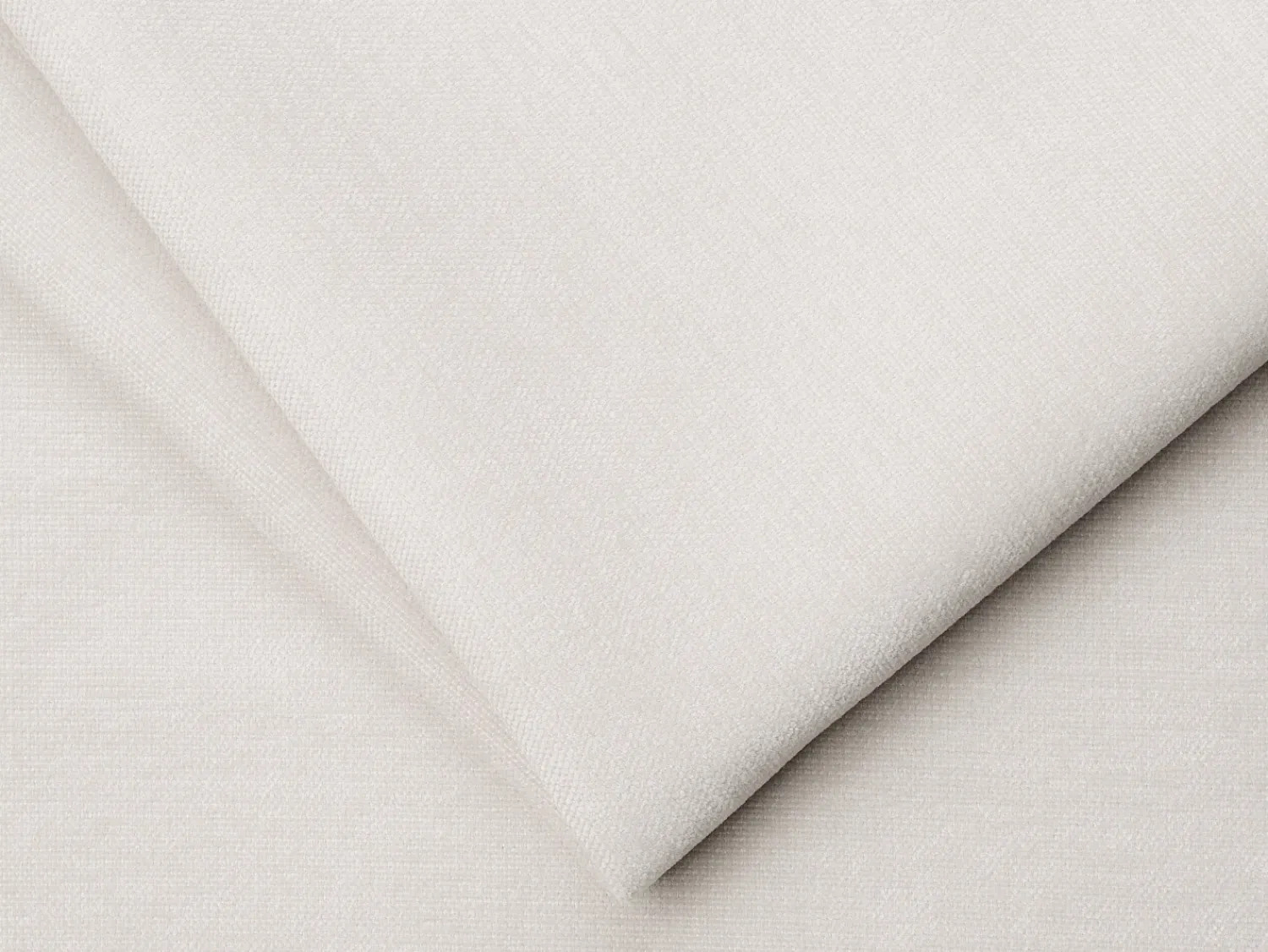 Maison Céphy Sofá 4 lugares conversível expresso em tecido chenille 160 cm colchão 13 cm VOMERA^ Sofá