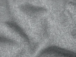 Sofá|Vente-unique Sofá 4 lugares convert. abert. ráp. tecido cinza 160cm e colchão 22cm ripas largas RIZORA Cinzento